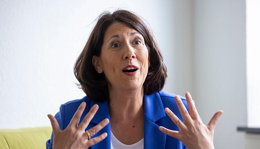 Die rheinland-pfälzische Weinbauministerin Daniela Schmitt (FDP). (Archivbild)