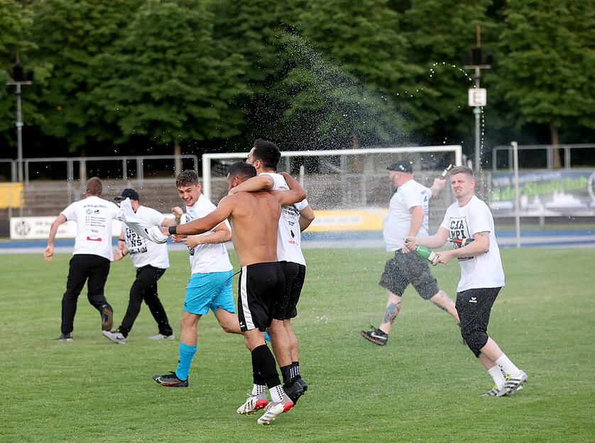 Bezirksligameister VfR Heilbronn gegen Friedrichshaller SV