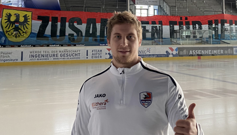 Aron Reisz. Foto: Heilbronner Falken GmbH & Co.KG