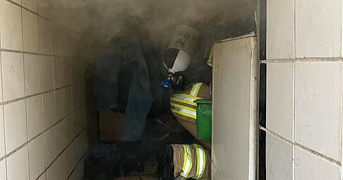 In einem Anbau eines Wohnhauses in der Unterlandstraße in Heilbronn-Biberach ist es am Montagvormittag zu einem Brand gekommen. In einem Anbau eines Wohnhauses in der Unterlandstraße in Heilbronn-Biberach ist es am Montagvormittag zu einem Brand gekommen.