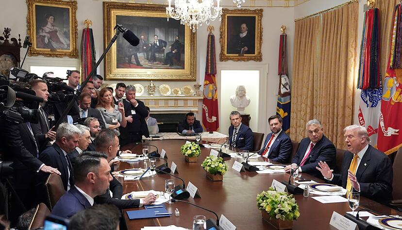 Trump und Orban sprachen &uuml;ber den Energiehandel.