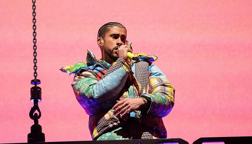 Bad Bunny beim Coachella 2023.