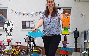 Tanja Watson leitet den katholischen Kindergarten in der Bahnhofstraße. Tanja Watson leitet den katholischen Kindergarten in der Bahnhofstraße.