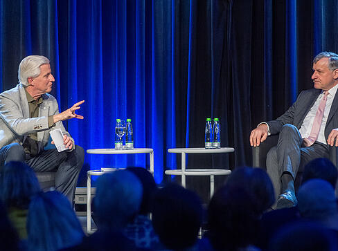 Hans-Ulrich R&uuml;lke beim Stimme-Wahlcheck: Bilder vom Event in Heilbronn