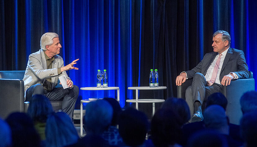 Hans-Ulrich R&uuml;lke beim Stimme-Wahlcheck: Bilder vom Event in Heilbronn