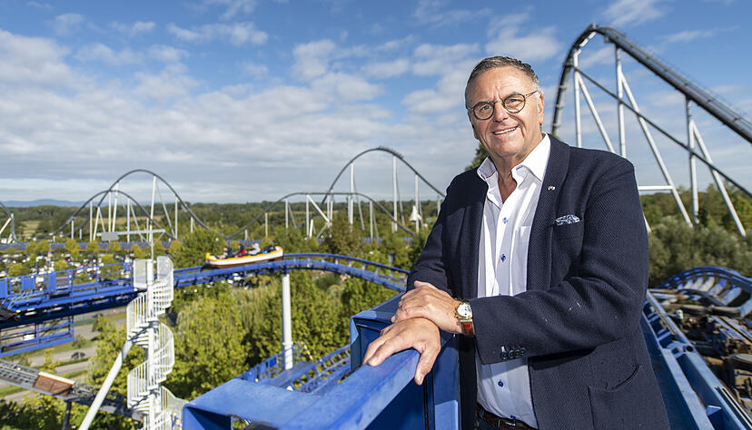 Roland Mack ist Gründer und Inhaber des Europa-Parks in Rust. Foto. dpa Roland Mack ist Gründer und Inhaber des Europa-Parks in Rust. Foto. dpa