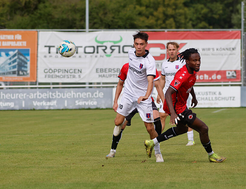 Fußball Oberliga FSV Hollenbach - 1. Göppinger SV
