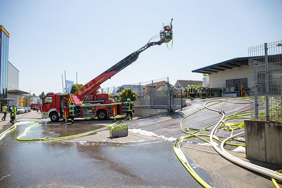 Brand in Bretzfeld-Schwabbach