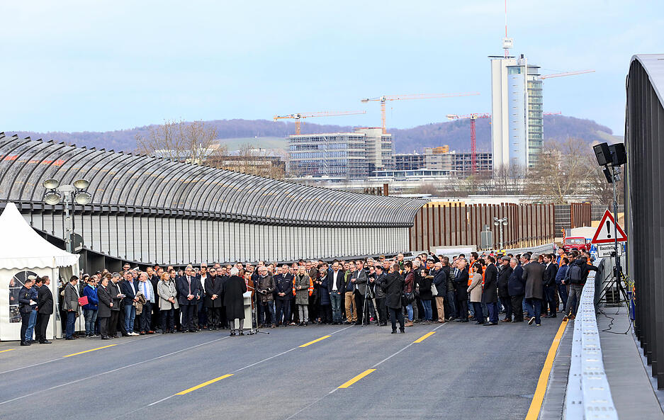 Eröffnung Neckartalübergang A6