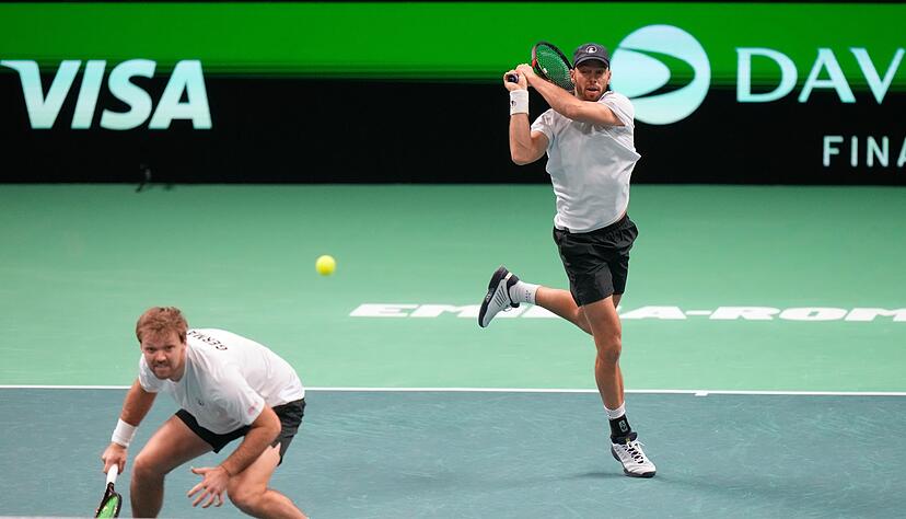 Standen im Doppel wieder unter Druck: Kevin Krawietz und Tim P&uuml;tz