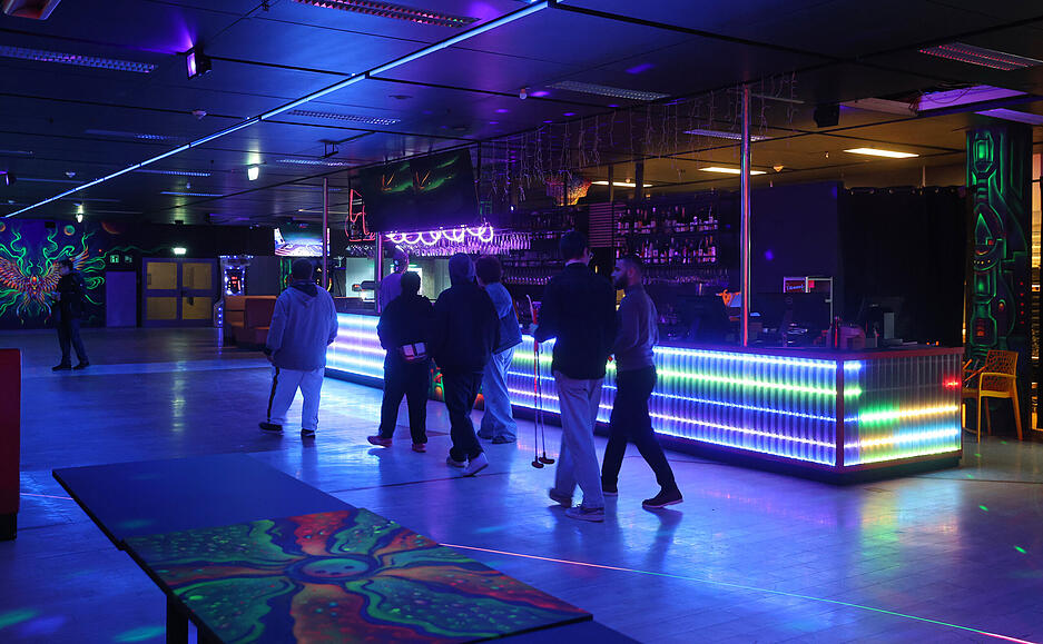 Eröffnungstag im Wollhaus: Die neue Actionzone ging offiziell an den Start. Eröffnungstag im Wollhaus: Die neue Actionzone ging offiziell an den Start.