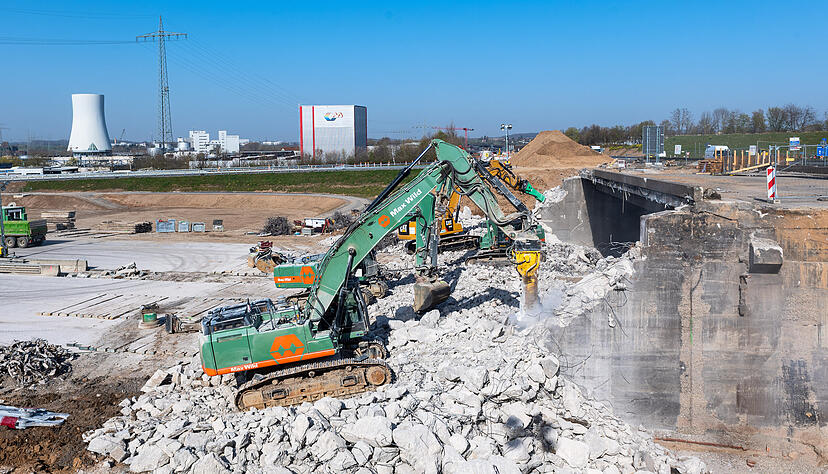 Br&uuml;ckenabriss A6/B27