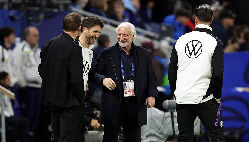 DFB-Sportdirektor Rudi Völler hat der Sieg gegen Frankreich sehr gefallen.