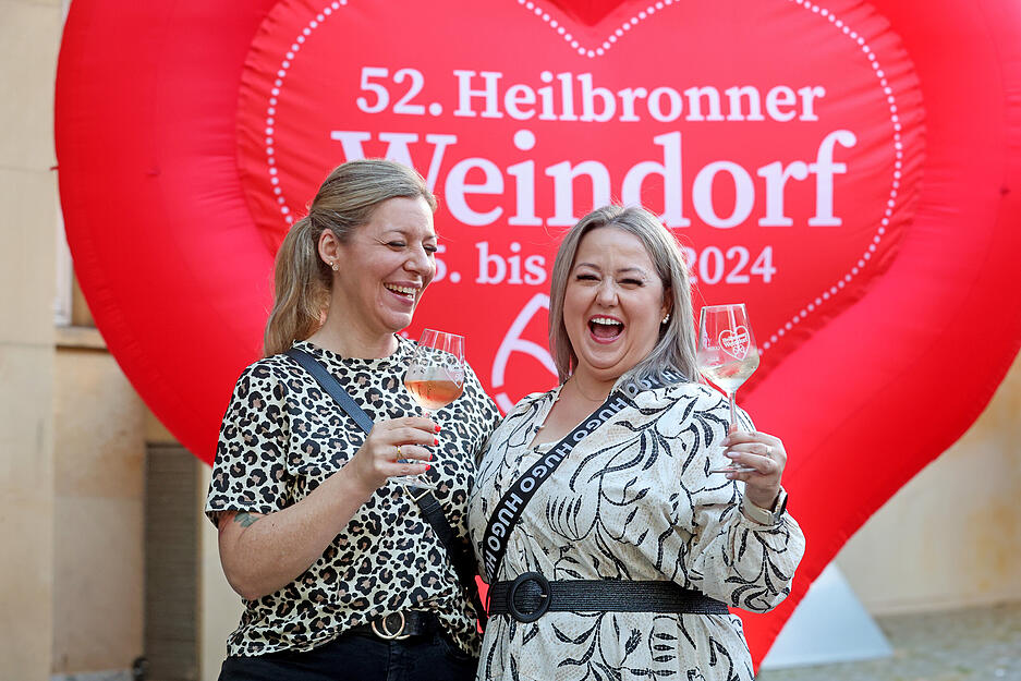 Weindorf 2024 in Heilbronn, Tag zwei.
