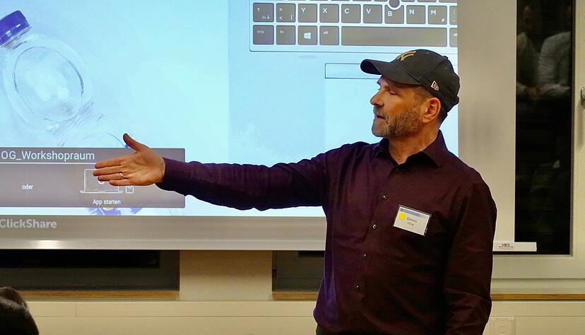 Dennis Kline hat den ersten AI Monday in Heilbronn organisiert. Von der großen Resonanz ist er begeistert. Dennis Kline hat den ersten AI Monday in Heilbronn organisiert. Von der großen Resonanz ist er begeistert.