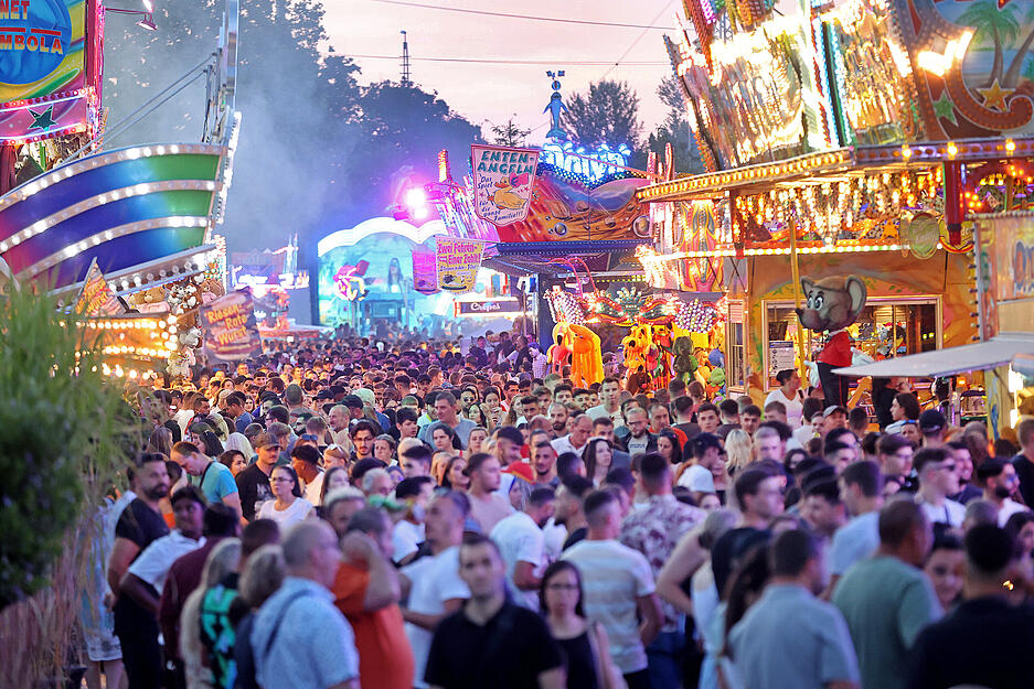 Volksfest Heilbronn, letzter Tag 2022