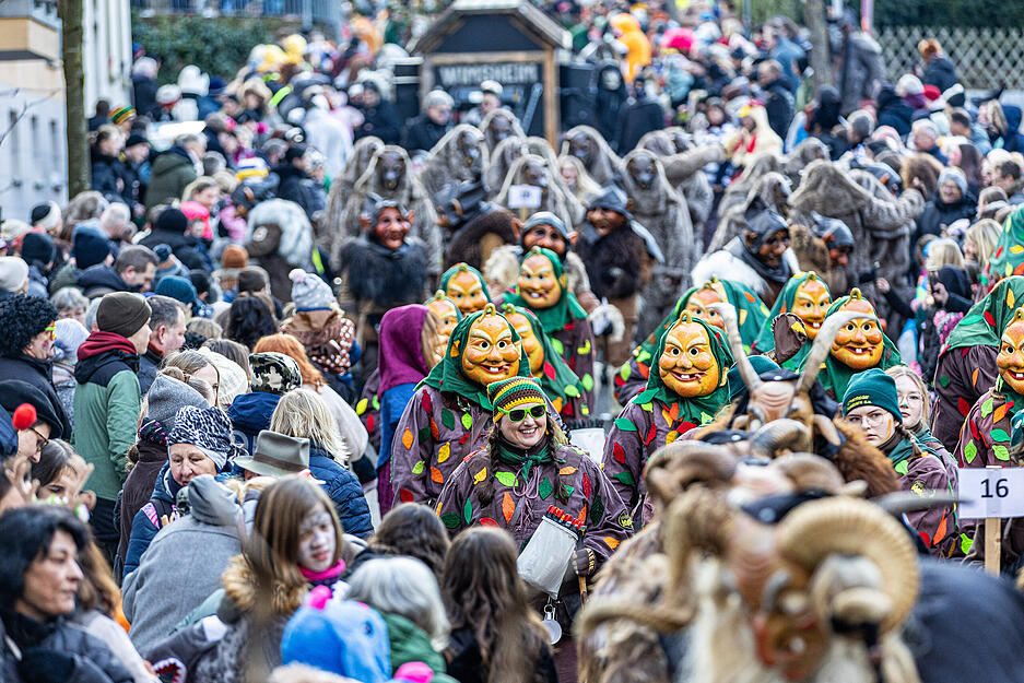 Am Samstag (11. Januar) fand in der Brackenheimer Altstadt der erste Fasnetsumzug der Saison statt.
