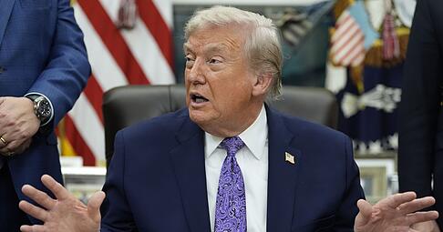 Donald Trump hat nach eigenem Bekunden KI-Software wie ChatGPT noch nicht benutzt. (Archivbild)