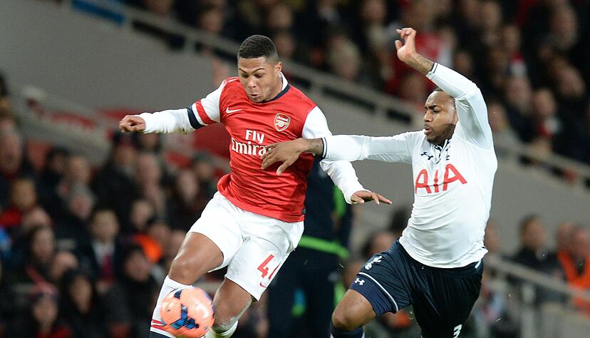 Lief einst für den FC Arsenal auf: Serge Gnabry (l).