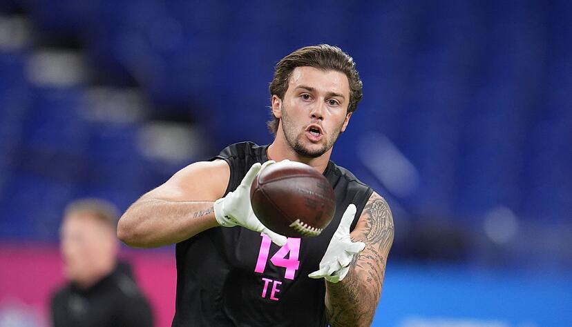 Tight End Marlin Klein wurde von den Houston Texans im NFL-Draft bereits in der zweiten Runde ausgew&auml;hlt. (Archivbild)