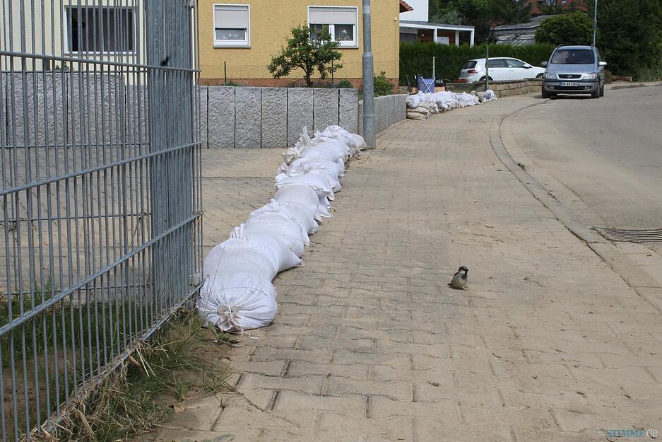 Aufr&auml;umen nach Unwetter in Eppingen | 27.06.