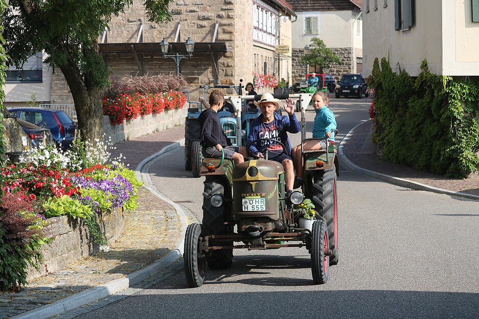 Durch Waldenburg fahren am Sonntag etliche Traktoren zum Schlepperfest.