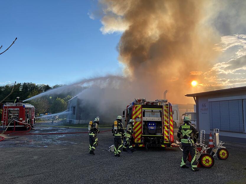 Brand in Jagsthausen Brand in Jagsthausen