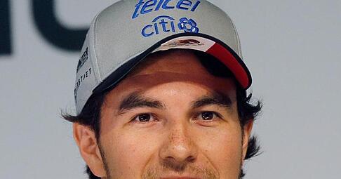 Sergio Perez vom Team Force India. Foto: Frank Augstein
