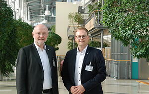 Thomas Wigant (links) und Marc Reggentin sind die Regionalleiter der BBT-Gruppe für Tauberfranken-Hohenlohe. Die Krankenhäuser in Öhringen, Bad Mergentheim und Tauberbischofsheim stehen dahinter. Foto: privat
