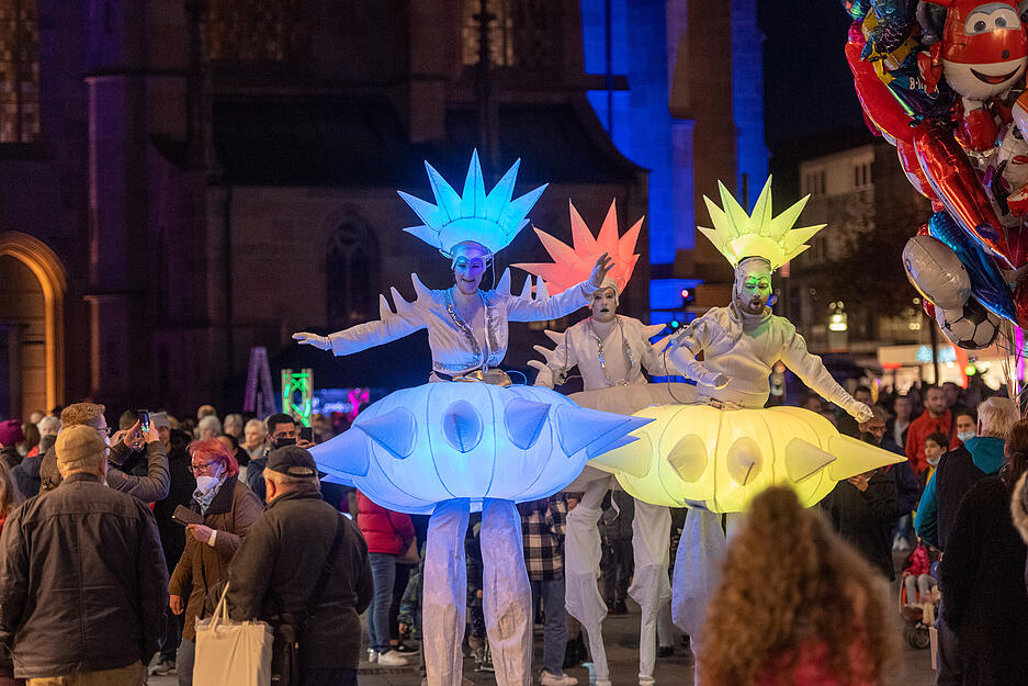 Lichterzauber und Shoppingnacht in Heilbronn