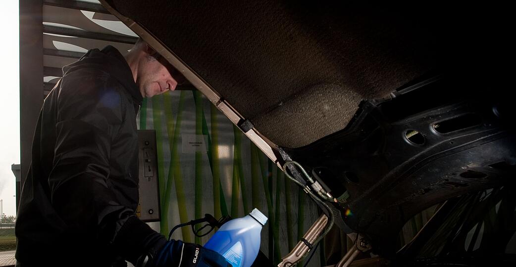 Klare Sicht fein? Jetzt noch den Frostschutz des K&uuml;hlsystems checken.