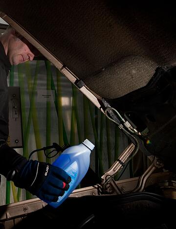 Klare Sicht fein? Jetzt noch den Frostschutz des K&uuml;hlsystems checken.