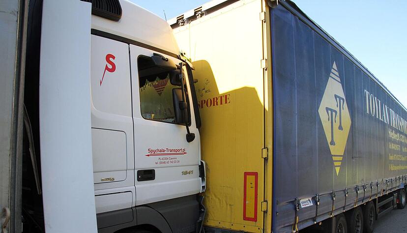 A6: Lkw-Unfall bei Ilshofen