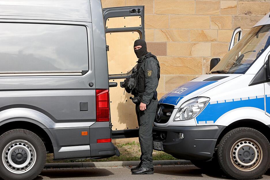 Durchsuchungsaktion der Polizei in der JVA Heilbronn Durchsuchungsaktion der Polizei in der JVA Heilbronn