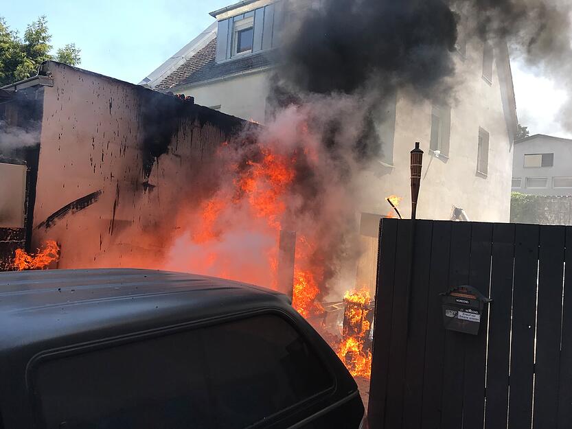 Feuerwehreinsatz in Heilbronn Feuerwehreinsatz in Heilbronn