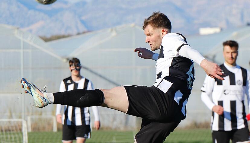 Zeigt in jeder Spielminute vollen Einsatz für den VfR Heilbronn: Innenverteidiger Jannik Dannhäußer. Zeigt in jeder Spielminute vollen Einsatz für den VfR Heilbronn: Innenverteidiger Jannik Dannhäußer.