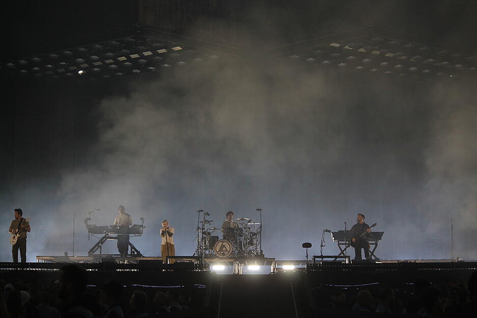 Auf der aktuellen Welttournee spielt Linkin Park zwei Konzerte im Deutsche Bank Park in Frankfurt.