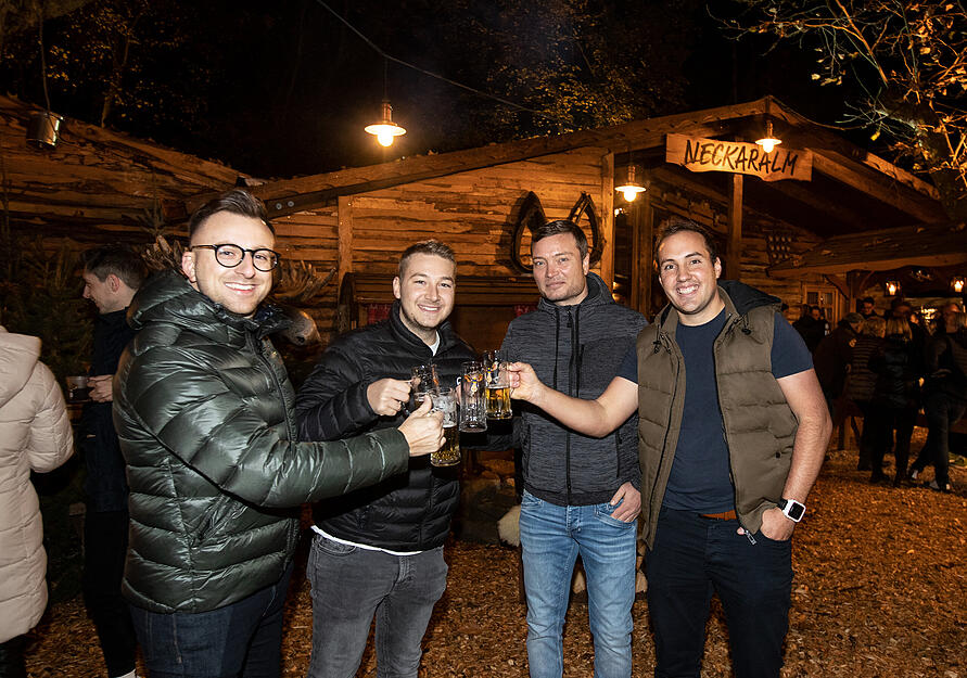 Erstes Winterdorf-Wochenende in Heilbronn