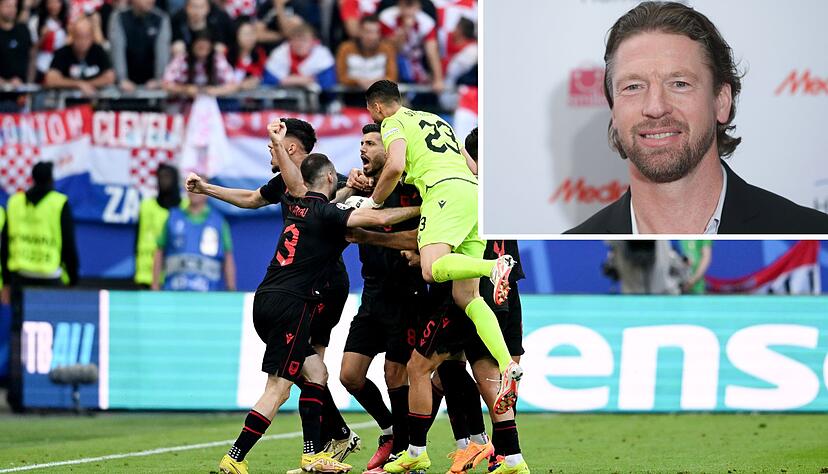 Beim Spiel Kroatien gegen Albanien sorgt TV-Experte Steffen Freund für einen Sex-Spruch in der Schlussphase. Beim Spiel Kroatien gegen Albanien sorgt TV-Experte Steffen Freund für einen Sex-Spruch in der Schlussphase.