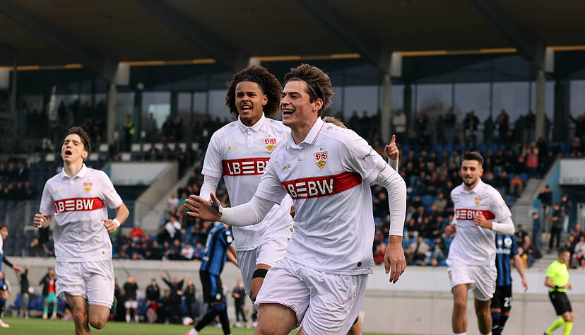 Der VfB Stuttgart hat in der Youth League gegen Atalanta Bergamo gewonnen. Der VfB Stuttgart hat in der Youth League gegen Atalanta Bergamo gewonnen.