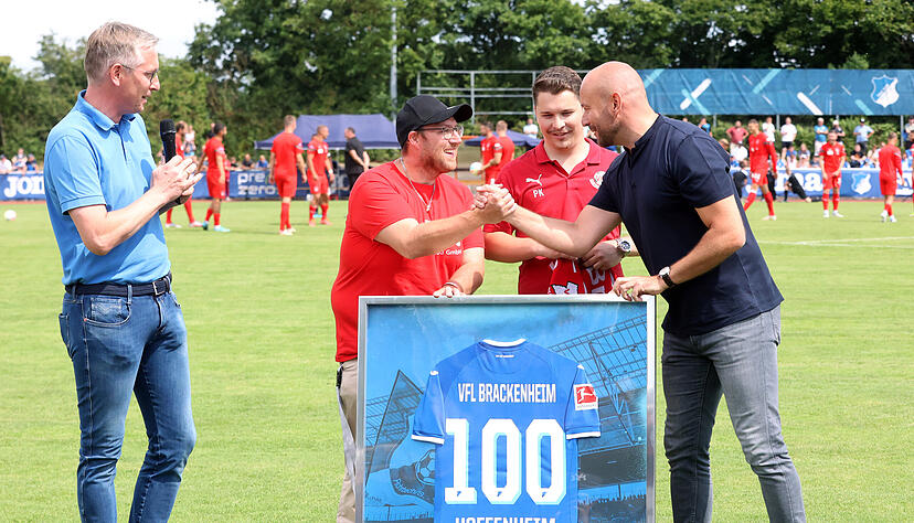 Freundschaftsspiel Hoffenheim gegen Heidenheim in Brackenheim