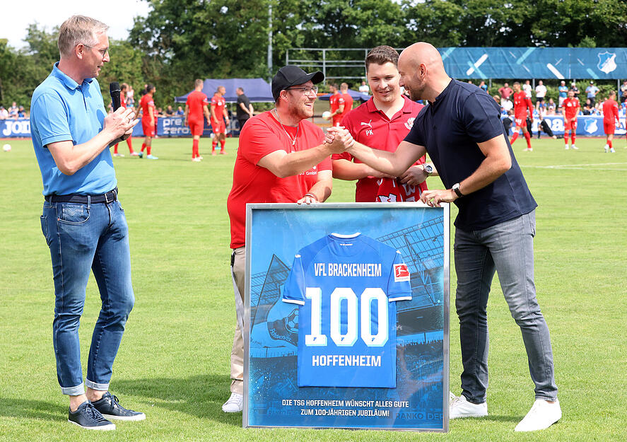 Freundschaftsspiel Hoffenheim gegen Heidenheim in Brackenheim Freundschaftsspiel Hoffenheim gegen Heidenheim in Brackenheim
