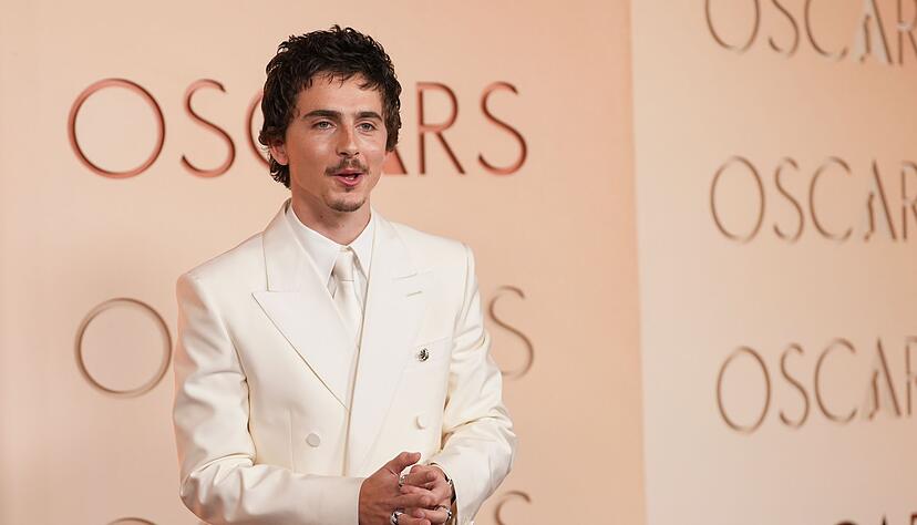 Verpasste seine dritte Chance auf einen Hauptdarsteller-Oscar: Timothée Chalamet. Verpasste seine dritte Chance auf einen Hauptdarsteller-Oscar: Timothée Chalamet.