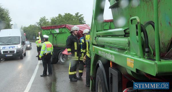 Lkw verliert Anhänger bei Neckarsulm | 31.05.