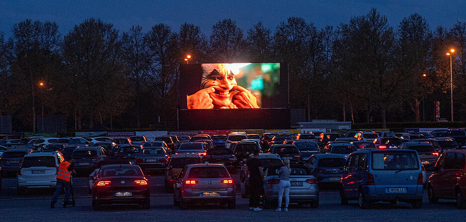 Autokino auf der Theresienwiese Heilbronn