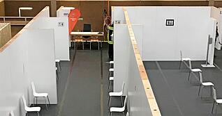 Tatsächlich gerade mal ein Jahr her: Das Kreisimpfzentrum in Öhringen ist kurz vor Weihnachten fertig aufgebaut und geht im Januar 2021 an den Start. Bis 12. September werden die Hohenloher hier gegen Corona geimpft.
Foto: Archiv/Tscherwitschke