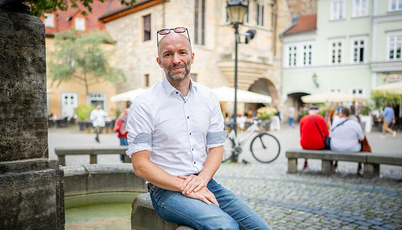 Martin Sladeczek wollte eigentlich nur zur Historie der Krämerbrücke forschen. Martin Sladeczek wollte eigentlich nur zur Historie der Krämerbrücke forschen.