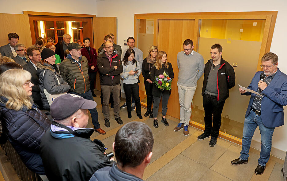 Eberhard Birk wird B&uuml;rgermeister von L&ouml;wenstein