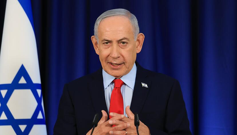 Netanjahu bestreitet, dass Israel die USA in den Krieg hineingezogen habe. (Archivbild)