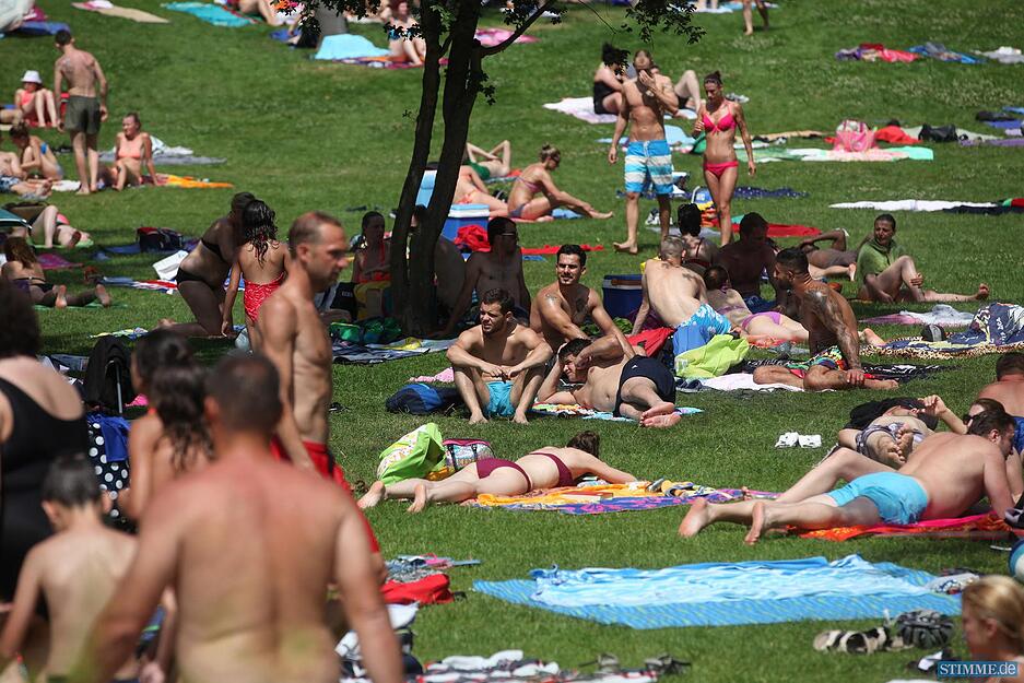 Freibad Bad Friedrichshall-Jagstfeld, Hitze 2015